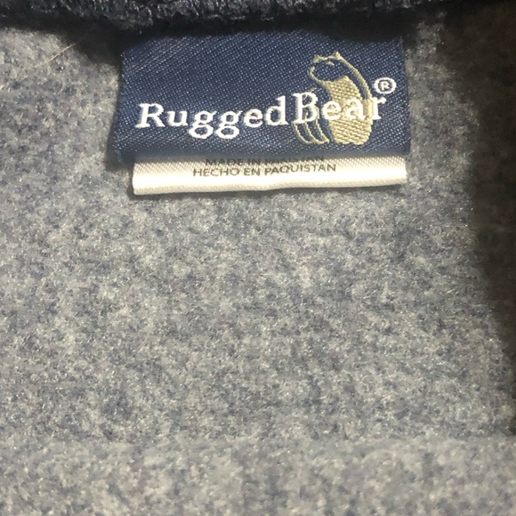 Rugged Bear • Navy Rudolph Reindeer Design Sweater - Picture 3 of 11